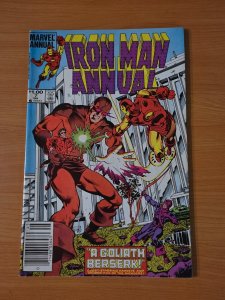 Iron Man Annual #7 Newsstand Variant ~ VF - NEAR MINT NM ~ 1984 Marvel Comics