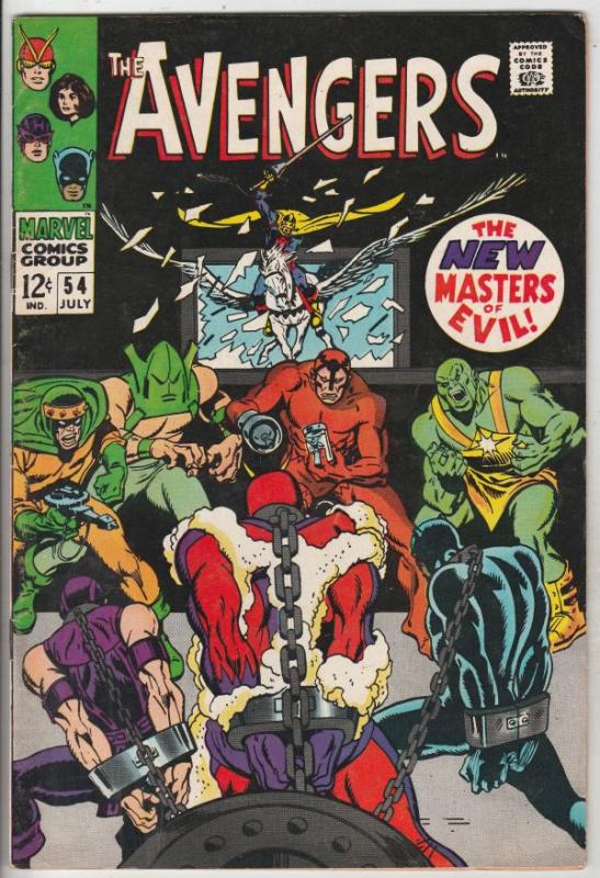 Avengers, The #54 (Jul-68) VF+ High-Grade The Avengers (Captain America, Hawk...