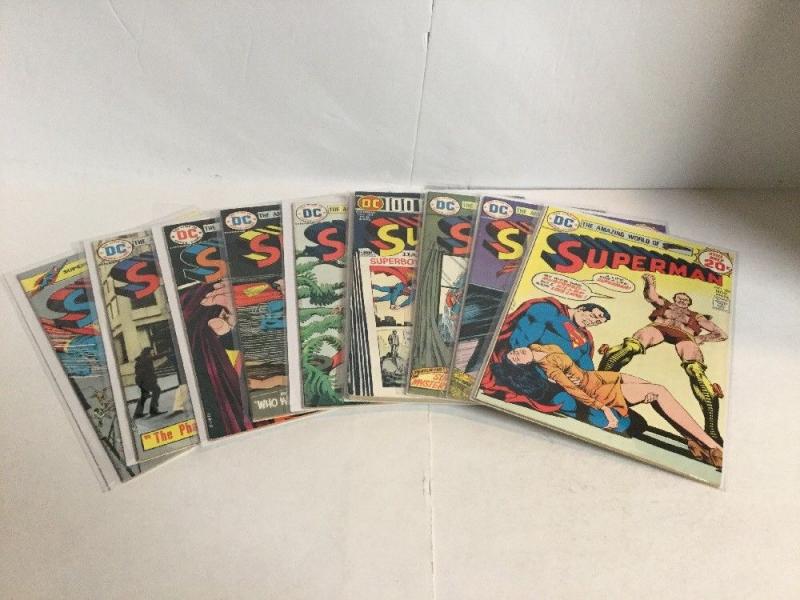 Superman 281-285 287-290 Lot Set Run Vf-Nm Very Fine-Near Mint