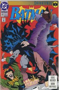 Batman #492 (3rd) FN ; DC | Knightfall 1 Kelley Jones
