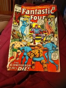 Fantastic Four #104 Nov 1970 Bronze Age Magneto Submariner Cover Marvel Comics