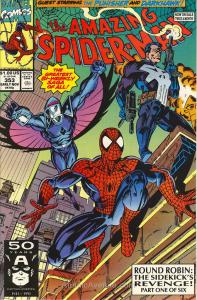 Amazing Spider-Man, The #353 VF ; Marvel | Punisher - Darkhawk