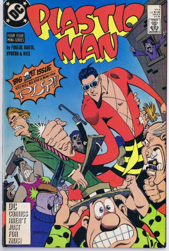 Plastic Man #1 ORIGINAL Vintage 1988 DC Comics