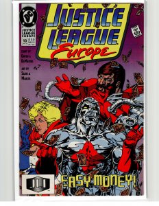 Justice League Europe #10 (1990) Captain Atom