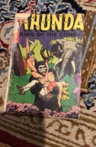Thunda King Of The Congo #4 (1953) Cave Girl! Affordable-Grade GD Good Girl Art!