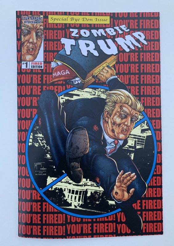 Zombie Trump #1 You're Fired Edition Donald Trump Maga