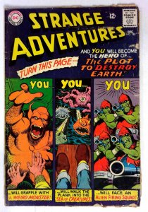 Strange Adventures #183 1966 Monsters-Aliens DC G