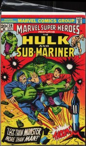 Marvel Super-Heroes #38 (1973) Hulk