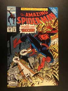 Marvel The Amazing Spider-Man Pain of Fast Air Vol. 1, No. 364 1992 Jul ~ CB0030