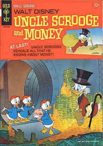 Uncle Scrooge and Money #1 GD ; Gold Key | low grade comic 1966 Walt Disney