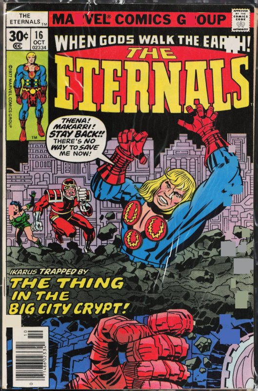 The Eternals #16 (1977) The Eternals [Key Issue]