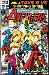 Avengers #200, 9.0 or Better *KEY Controvertial Issue* Carol Danvers Raped (8)