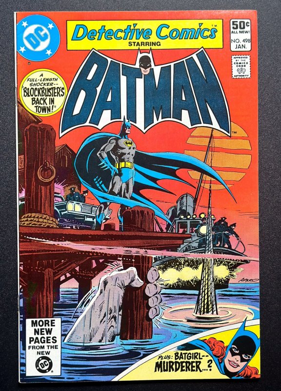 Detective Comics #498 Direct Edition (1981) Batgirl, ATARI COLOR CENTERFOLD VF+