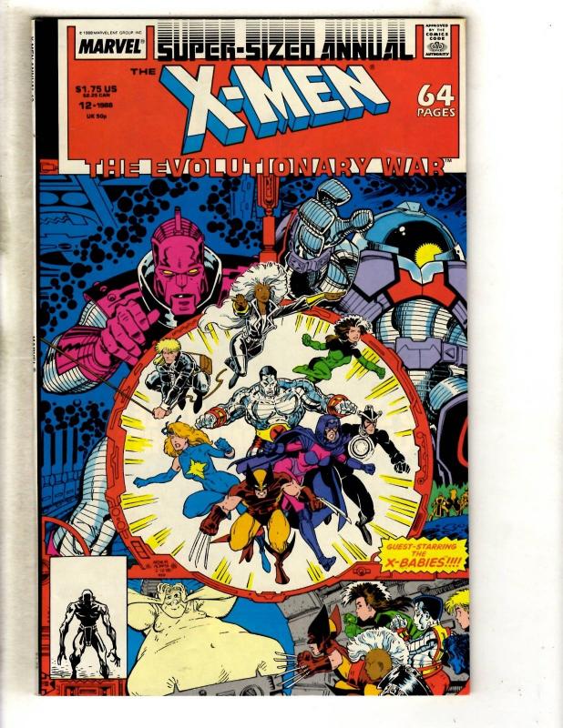 8 Uncanny X-Men Marvel Comic Books ANNUALS # 7 8 9 10 11 12 13 15 Wolverine CR55