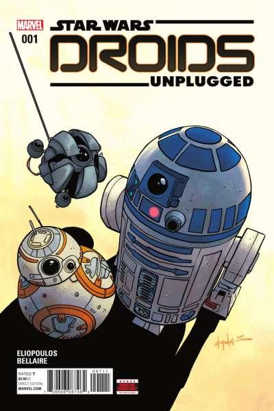 Star Wars: Droids Unplugged #1, NM + (Stock photo)