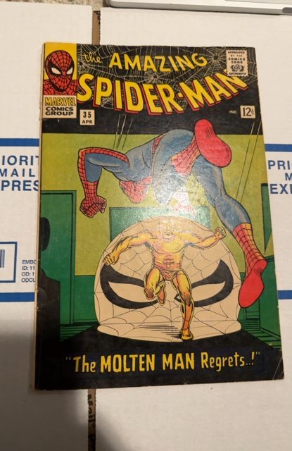 The Amazing Spider-Man #35 (1966)2nd molten man