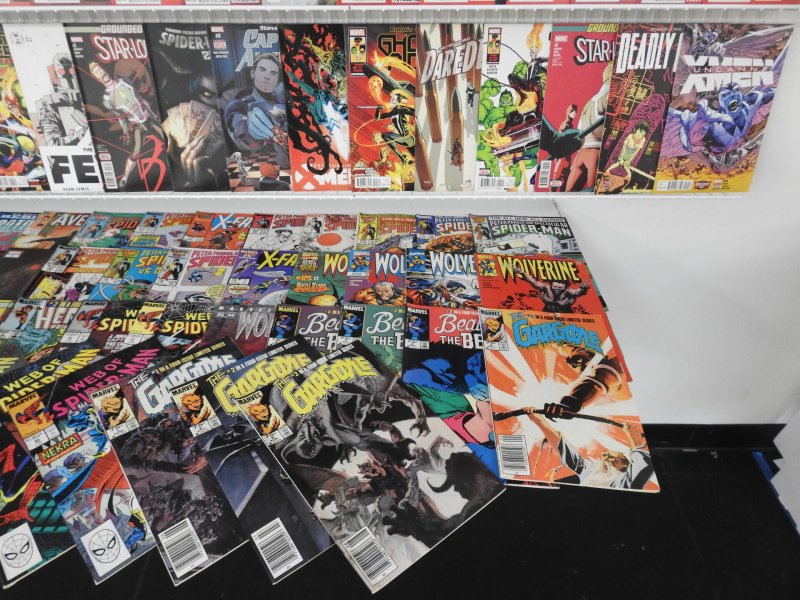 HUge Lot 190+ Comics W/ X-Men. Avengers, Wolverine+ Avg Fine/VF Condition!