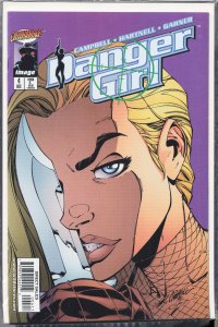 Danger Girl #4 Variant Cover (1998) Danger Girl