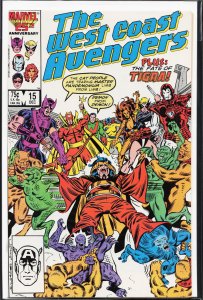 West Coast Avengers #15 (1986) West Coast Avengers / Avengers West Coast