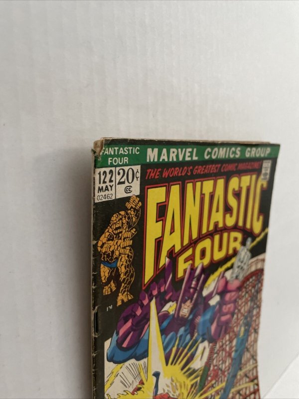 Fantastic Four #122 Galactus And Silver Surfer App.