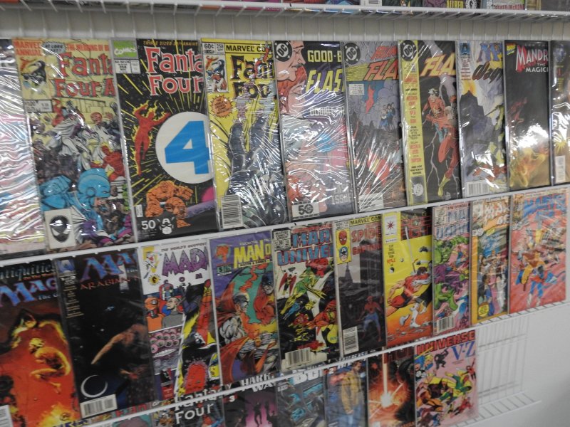 Huge Lot 110+ Comics W/ Fantastic Four, Marvel Universe, Moon Knight+ Avg VF-!!