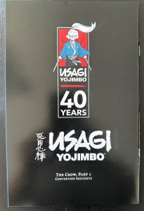 USAGI YOJIMBO THE CROW #1 Red Spot Foil Cvr Signed Mitsuhiro Arita & Stan Sakai