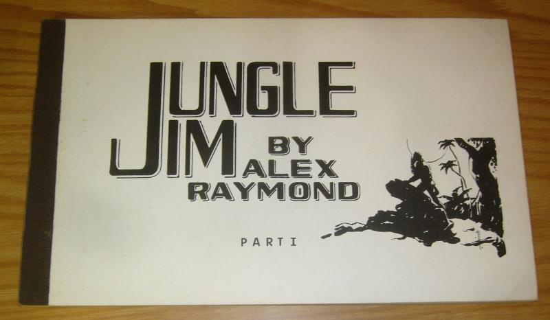 Jungle Jim by Alex Raymond part 1 SC FN+ softcover collection from 1972 rare I 