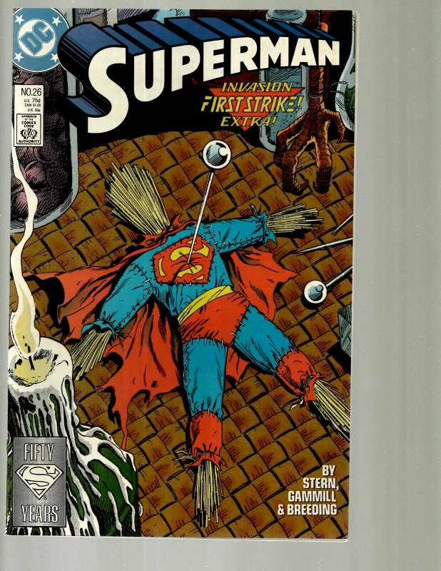 12  DC Superman Comics # 25 26 27 28 29 30 31 32 33 34 35 36 GK45