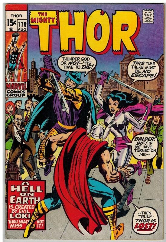 THOR 179 VG-F Aug. 1970