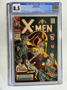 X-men 33 Cgc 8.5 White Pages Marvel Silver Age