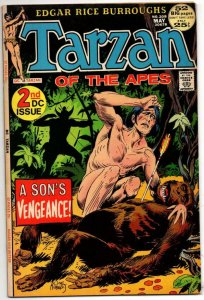 TARZAN of the APES #208, VF+, Edgar Rice Burroughs,  Joe Kubert, 1972