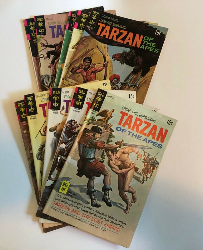 Tarzan #194 -204 No #203 