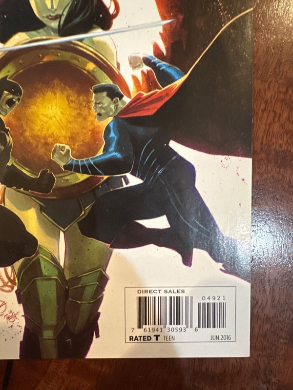 Justice League #49 Variant Cover (2016)