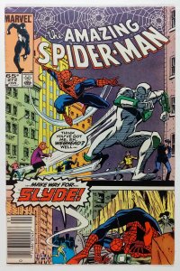 The Amazing Spider-Man #272 (1985) NEWSSTAND 1st appearance of Slyde