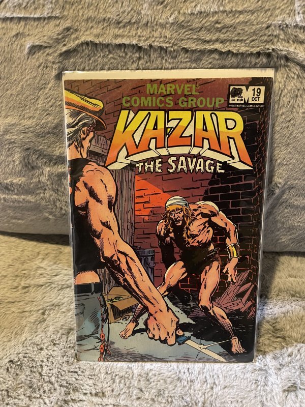 50 Cent Reader's Copies Sale: Ka-Zar the Savage #19 (1982)