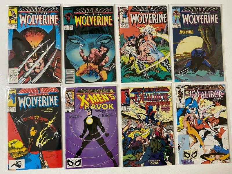 Marvel Comics Presents Wolverine lot #2-120 average 8.0 VF 42 pieces (1988-'93) 