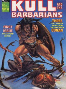 Kull and the Barbarians #1 FN ; Marvel |