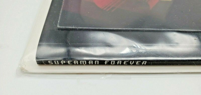 SUPERMAN FOREVER #1 LENTICULAR COVER SIGNED ALEX ROSS & BRET BREEDING W/COA.