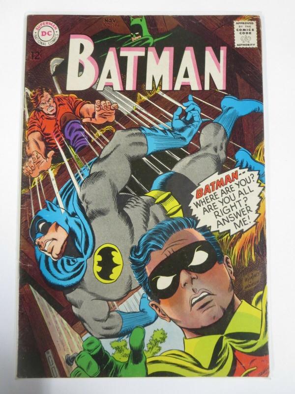 BATMAN 196 VERY GOOD+ November 1967 COMICS BOOK