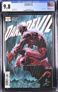 Daredevil #1 CGC 9.8 White Pages John Romita Jr. Cover A Marvel 2023 LGY #662