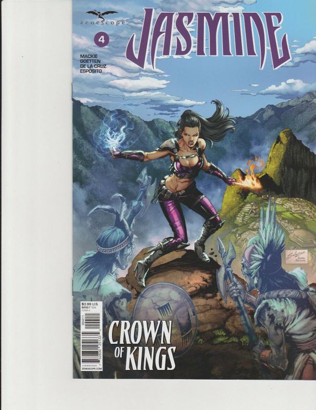 Jasmine Crown of Kings #4 Cover A Zenescope Comic GFT NM Salazar