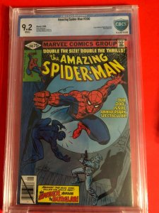 AMAZING SPIDER-MAN #200 CBCS 9.2 WHT MARVEL 1980 DOUBLE ISSUE / NEWSSTAND