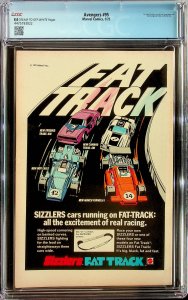 The Avengers #95 Regular Edition (1971) - CGC 8.0 - Cert#4475193022