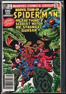 Marvel Team-Up Annual #5 (1982) Scarlet Witch