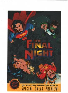 Final Night Special Sneak Preview VF/NM 9.0 DC Comics 1996 Promo Superman,Batman