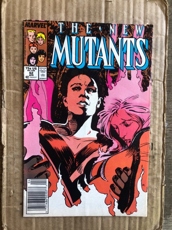 The New Mutants #62 (1988)