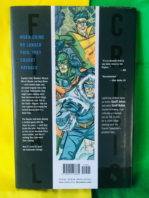 Final Crisis Rogues' Revenge Hardcover Graphic Novel