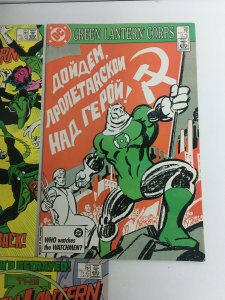 Green Lantern #207 #208 #214 Set Lot Englehart Staton Corps Copper Age 1986