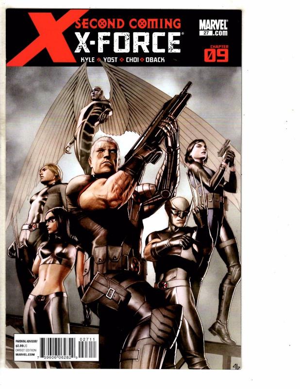 7 Marvel Comics X-Force # 25 26 27 Fear Itself #1 & 7 Avengers Sanction #1 3 RC2