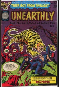 Unearthly Spectaculars #1 (1965) Tiger Boy